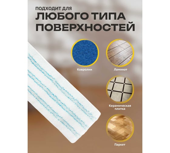 Сменный элемент Apex для швабры 40 см 10190 10182-A