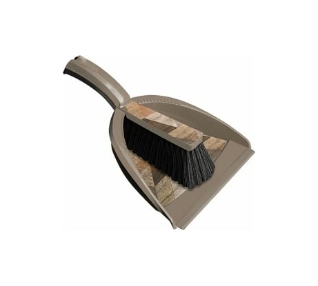 Щётка+совок YORK СТАЙЛ ТВИД с резинкой 062137