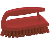 Щетка-скребок ручная (утюжок) SHIANKU 165x25 мм жесткая, красный SHI-111074