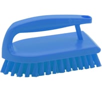 Щетка-скребок ручная (утюжок) SHIANKU 165x25 мм жесткая, синий SHI-111073