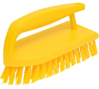 Щетка-скребок ручная (утюжок) SHIANKU 165x25 мм жесткая, желтый SHI-111076