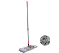 Швабра с насадкой VETTA CHENILLE 44x15см, телескоп.ручка 83-126см 444-361