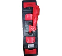 Держатель для мопа универсальный ACG 40 х11см, с педалью и зажимами красный 1023079