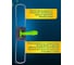 Держатель ACG металлическая рамка, пластиковая ручка 40x10 см зеленый 1023070 3