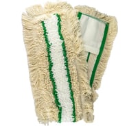 Плоская насадка-моп HUNTER для швабры с карманами зеленая ПЛ-HMR80Y