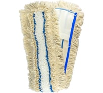 Плоская насадка-моп HUNTER для швабры с карманами синяя ПЛ-HMR80M