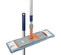 Телескопическая плоская швабра HUNTER BRUSH для пола с карманами ПЛ-270819