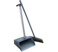 Совок-ловушка ACG (без крышки) + щетка (пластик) цвет серый 1009018