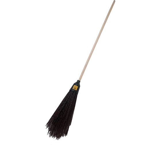 Метла Ybrooms PROFI круглой формы, с черенком М002