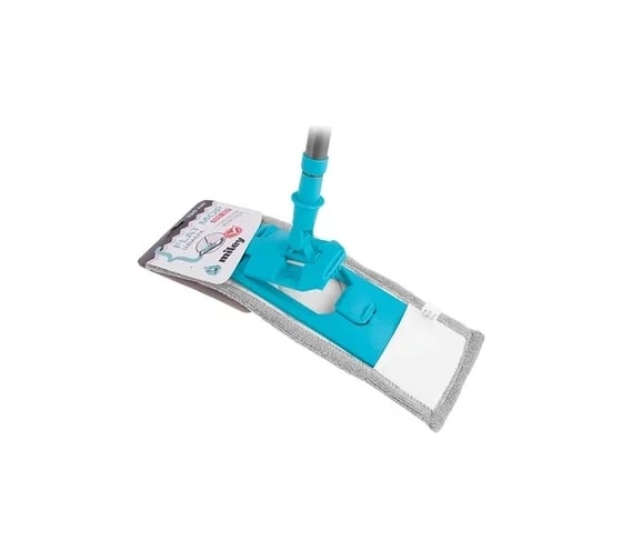 Швабра MILEY FLAT MOP с микрофиброй и телескопической ручкой 100-101