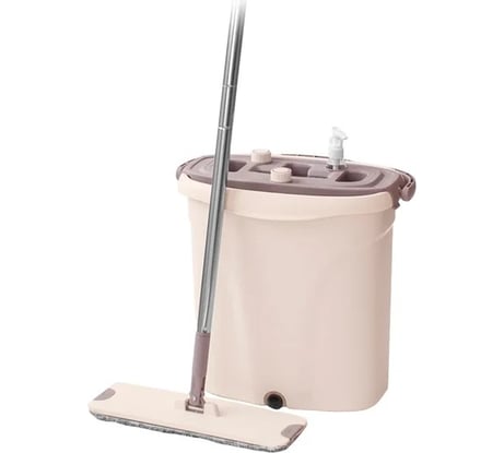 Система для уборки MILEY Mop X ведро с отжимом и шваброй 100-133