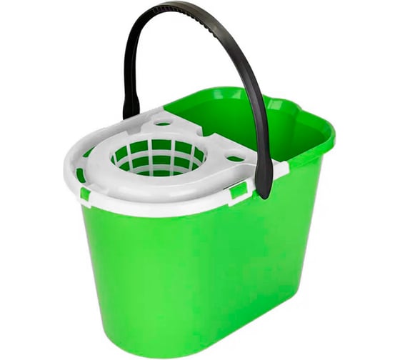 Ведро Мультипласт Групп 14л с отжимом МУЛЬТИ зеленый MPG8584 1