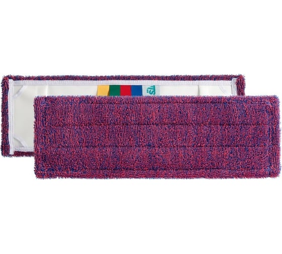 Моп TTS Wet Disinfection ULTRASAFE с карманами, цвет красно-синий, размер 40х13 см 0000H110R