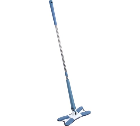 Швабра VETTA нержавеющая сталь, полипропилен, микрофибра, 112х35 см, 2 цвета 444-022