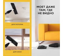 Швабра с распылителем Black (4 тряпки) Ridberg 1212686