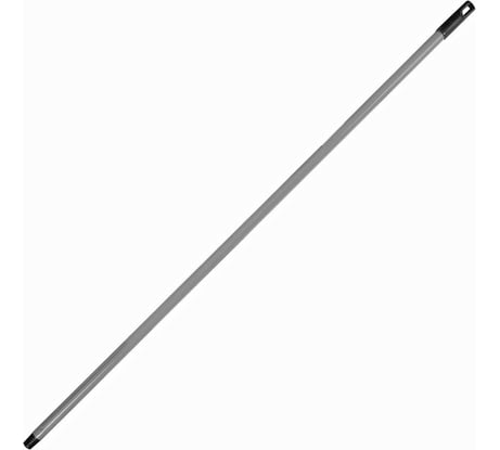 Черенок для уборочного инвентаря LAIMA 130 см, еврорезьба, металлопластик 0,35 мм, усиленный, 605239