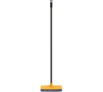 Скраббер для пола с рукояткой Econova 120 см, (Желтый) 431500206