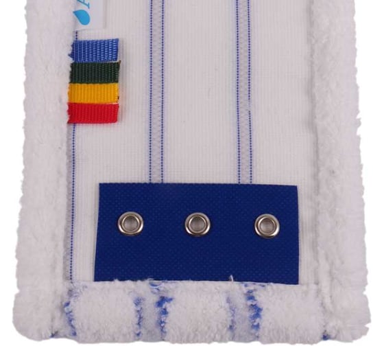 МОП ACG плоский, микрофибра, 40 см, мягкий абразив, люверсы под TTS 1019272