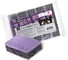 EUROHOUSE Губки CleanCat Black Home - NEON purple, 5 шт. ГКК421 1
