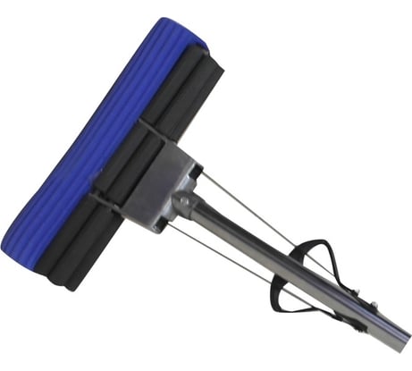 Швабра EUROHOUSE ПВА, двойные ролики механизма отжима 3918