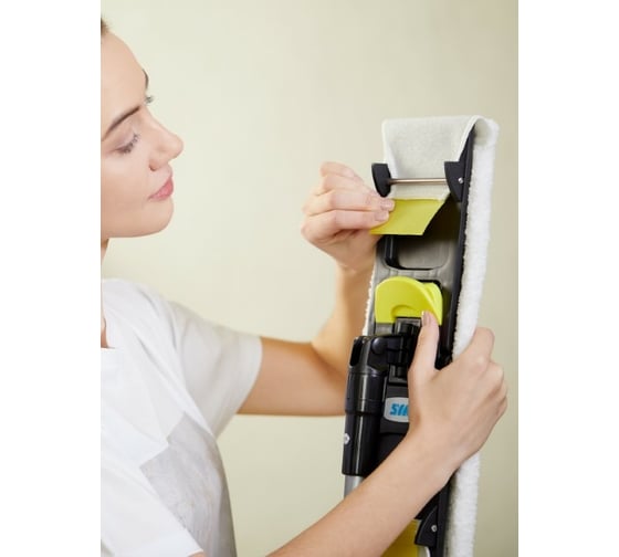 Швабра SYR Flat Mop oz02yellow
