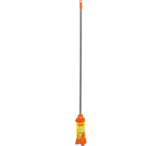 Швабра OfficeClean Professional ручка 110 см насадка Юбка из микрофибры длина 28 см 303078
