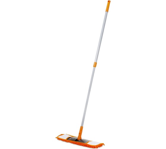 Швабра DOMCRAFT BASIC CHENILLE с телескопической рукояткой DBC002