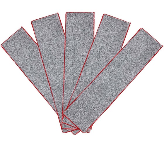 Сменная накладка для швабры WMC TOOLS WMC-04 из микрофибры, (5 шт/к-т) WMC-mop4-5pcs(56828)