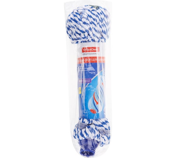 Насадка-моп для швабры OfficeClean Professional самоотжимная, микрофибра, 33см 295496