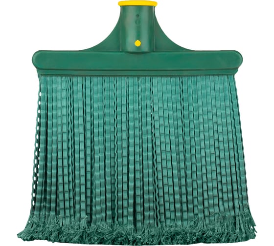 Метла для улицы OfficeClean малая, плоская распушенная, с деревянным черенком 120 см 321504