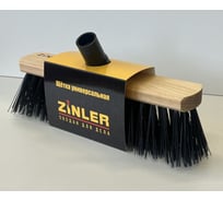 Уличная щетка для пола ZINLER 280 мм, усиленное пластиковое крепление УЩ280