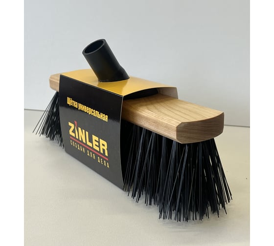 Уличная щетка для пола ZINLER 280 мм, усиленное пластиковое крепление УЩ280