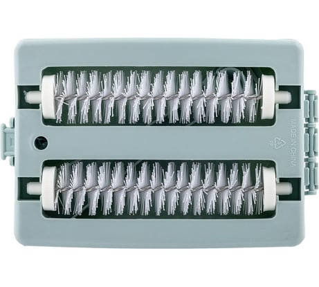 Щетка для удаления шерсти, ниток, волос, с ковров и мебели PROFF PLASTIK МЕХАНИЧЕСКАЯ с рукояткой ЗЕЛЕНАЯ ПЛАСТИКОВАЯ ALMIN 1/1 УИ-7297