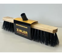 Уличная щетка для пола ZINLER 400 мм, усиленное пластиковое крепление УЩ400