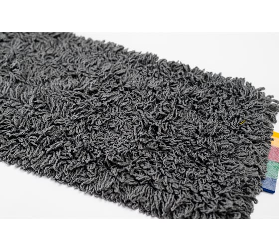 Петельный микрофибровый моп Pro-Brite серый, 50 см, карман-язык 50TGM-U