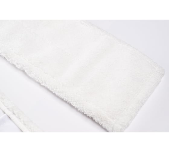 Универсальный микрофибровый моп Pro-Brite белый, 40 см, карман-язык 40UM-U