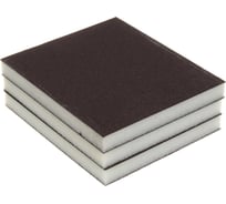 Набор губок VETTA 3 шт, матовая карборундовая бумага, 12x10 см 441-003