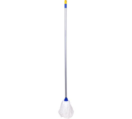 Швабра OfficeClean Professional ручка 120 см, насадка МОП микрофибра, ворс 24 см, 130 г 266778