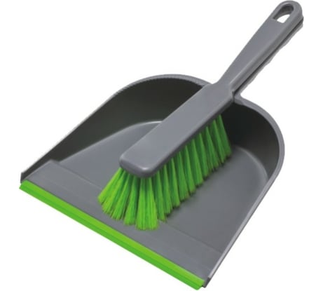 Щётка+совок YORK с резинкой 062020