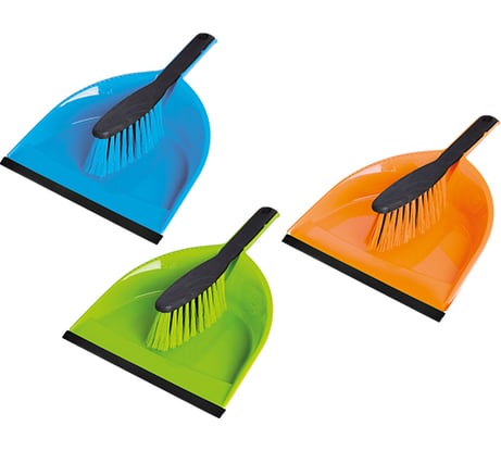 Щётка+совок YORK Клип AZUR с резинкой 062040