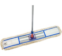 Швабра для пола Hunter длина 1000 мм, плоская, с карманами, синяя 1/1 ПЛ-220629