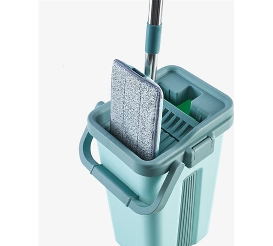Швабра с ведром и отжимом ZDK mop3