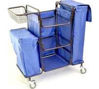 Разборная тележка для горничной oldoak синий мешок ТГР 3 АА2321