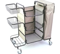 Разборная тележка для горничной oldoak бежевый мешок ТГР 1 АА2319