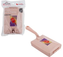 Щетка для удаления шерсти, ниток, волос, с ковров и мебели ALMIN механическая с рукояткой бежевая пластиковая 1/1 УИ-7955