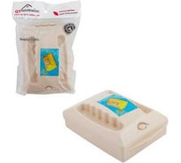 Щетка для удаления шерсти, ниток, волос, с ковров и мебели ALMIN механическая бежевая пластиковая 1/1 УИ-7822