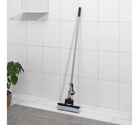 Швабра Доляна PVA с роликовым отжимом, 120 см 4363470