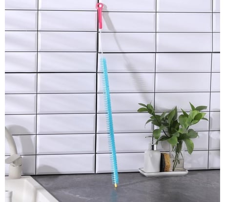 Чистящий ерш Доляна гибкий, 73х2.5 см, цвет МИКС 3092738