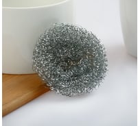 Металлическая губка Доляна спираль, 8 грамм 2757204