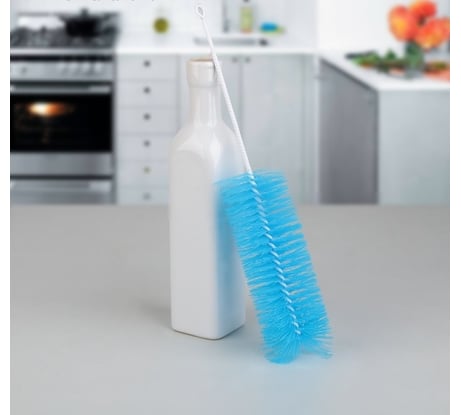 Ерш для посуды Доляна 30х5 см, цвет МИКС 896603